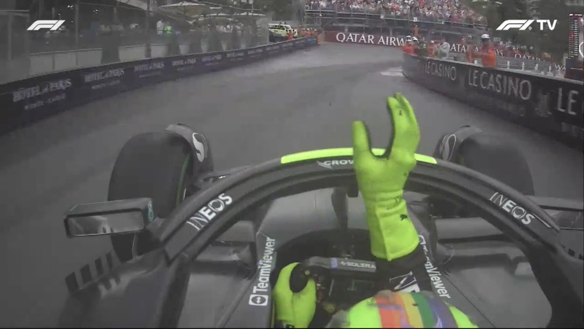 FiftyBucksVT's tweet photo. Lewis: "Woo! Let's go! Great job guys, that was a tough race." https://t.co/GgC61tyW4L