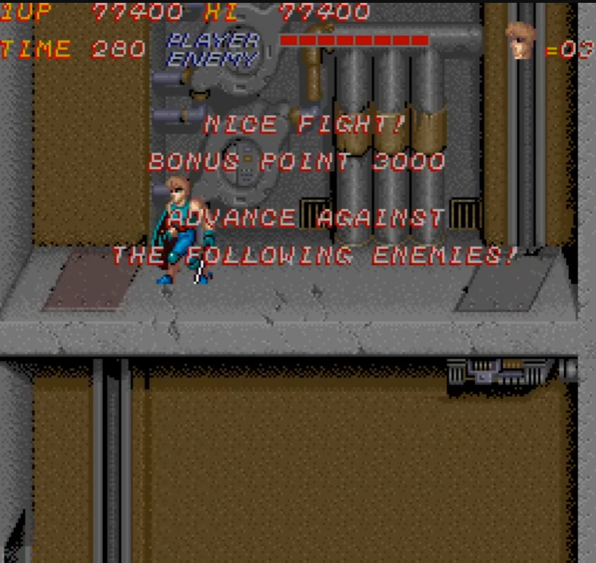 GamerDeMeia's tweet photo. 🕹️Trojan
🏢 Capcom | 1986
🎛️ Capcom 68000
👥 1-2 jogadores
🎮 Ação
📝Um guerreiro destemido que deve enfrentar hordas de inimigos e superar desafios para salvar a humanidade. Use sua espada e habilidades especiais restaurar a paz. Pós apocaliptico total.⚔️🕹️#arcadeverse https://t.co/tkxb83V2cn