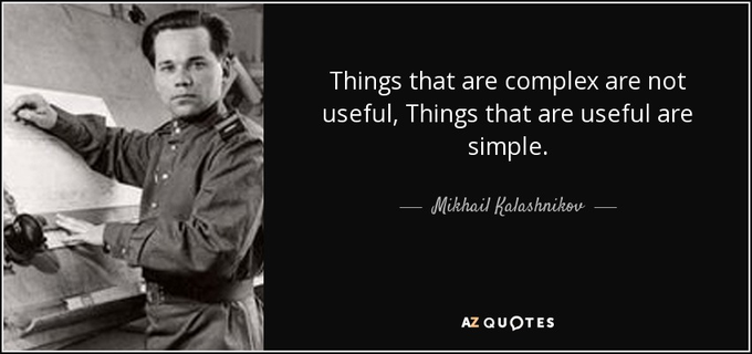 Mikhail Timofeyevich Kalashnikov was a Soviet and Russian lieutenant general, inventor, military engineer, writer, and small arms designer. He is most famous for developing the AK-47 assault rifle and its improvements, the AKM and AK-74, as well as the RPK light machine gun and PK machine gun. Wikipedia
Born: November 10, 1919, Kur'ya, Russia
Died: December 23, 2013, Izhevsk, Russia