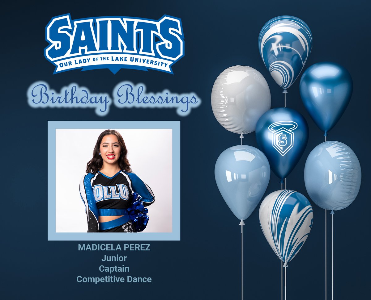 OLLUSaints's tweet photo. #SaintsBirthdayBlessings: Birthday blessings to #OLLUDance's Madicela Perez. https://t.co/NRZvsr1y9n