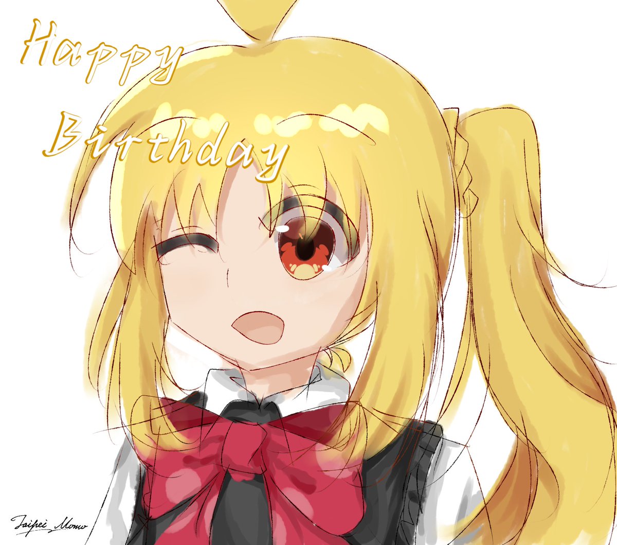 TaoBaoMoMo's tweet photo. Today is Nijika'birthday!
#伊地知虹夏 #ぼっち・ざ・ろっく https://t.co/9dhwc7a3X4