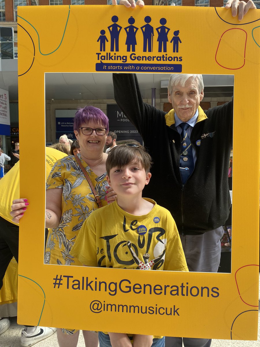 A fantastic day at Waterloo today launching the <a href="/IMMmusicUK/">Intergenerational Music Making</a> #TalkingGenerations campaign. <a href="/Clarion_Group/">Clarion Housing Group</a> are proud sponsors of the work which we hope will spark even more Intergenerational connections across our communities #intergenerational #housing