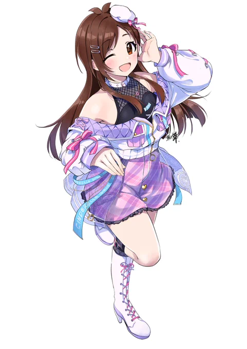 7.1(土)開催のアイマス楽曲DJイベント『Blend New! [email protected]!! vol.5』フライヤーイラストでお手伝いしてます! 参加予約すると入場料がお得になキャンペーン実施中です!  詳しくは引用先へ。