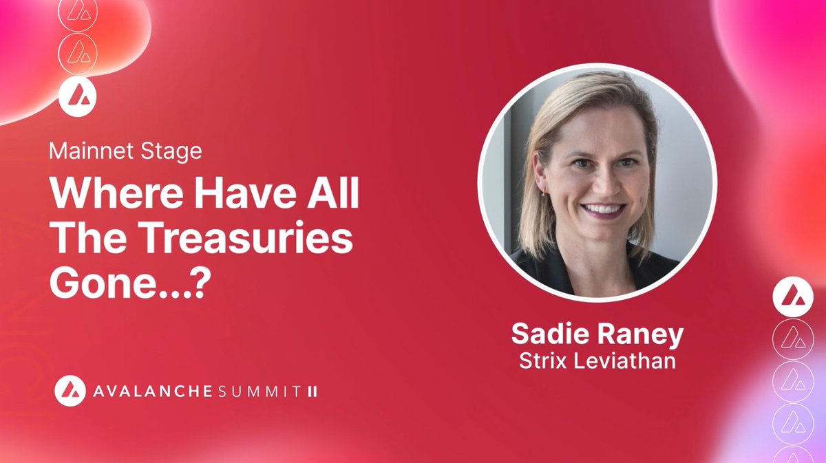 avax's tweet photo. To survive and thrive in the bear market and beyond, crypto treasury management strategies need a makeover. @StrixLeviathan Co-Founder and CEO @SadieRaney explores how to use learnings from the past to create a new treasury management paradigm. https://t.co/BNNbxcI8FP https://t.co/ExXk25oOAV