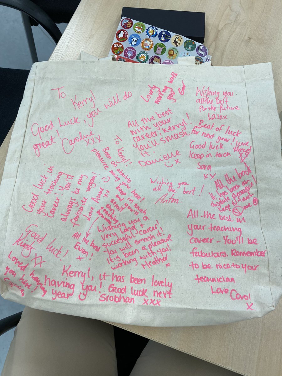 MissGalang23's tweet photo. Placement 2✔️ Student year✔️ Thank you @Greenwood_Acad, especially the Science department for being so welcoming and taking me under their wing. Their support and encouragement over the 12 weeks has been greatly appreciated. Probation year - here I come 🤩🎉 https://t.co/vd7kjObNxf