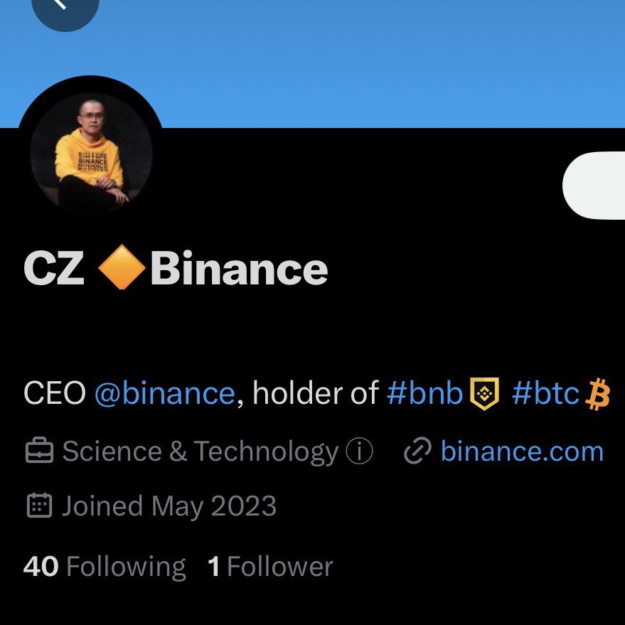 Fake CZ accounts are starting to pick up in numbers again.

Always verify using the #Binance affiliate button on @cz_binance’s profile 🤝