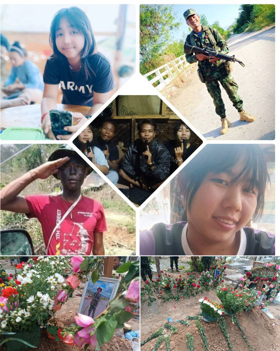 Today May28, Karenni Revolution Union (KRU) announced that 4 comrades from the MedicUnit (Demoso) of Kayah (Kareni) Revolutionary Army were died while medical treatment during the battle b/t Military Forces & Defense forces.
R.I.P Heroes 🥀
#2023May28Coup
#WhatsHappeningInMyanmar