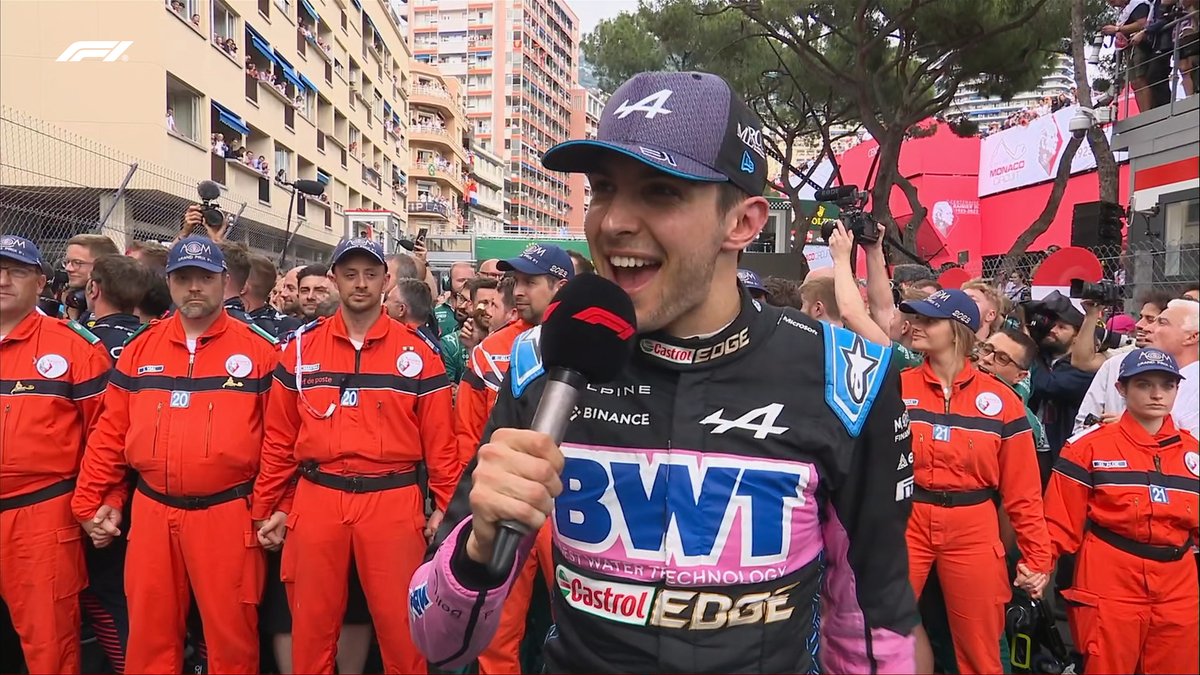 ESTEBAN: 'Estie Bestie’s on the podium, baby!'

#MonacoGP #F1
