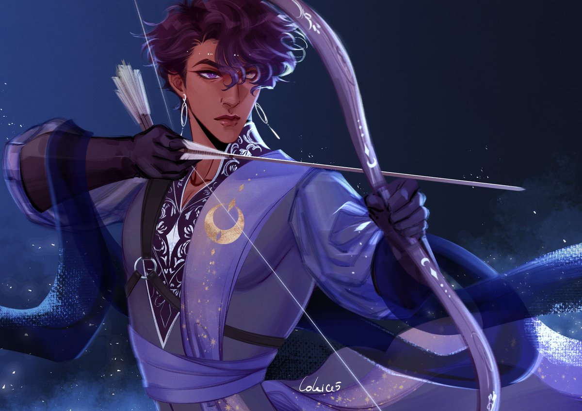 Lokice5's tweet image. Intisar: 🏹
Elyon: 💘 
#TouchstarvedGame #Intisar #Elyon