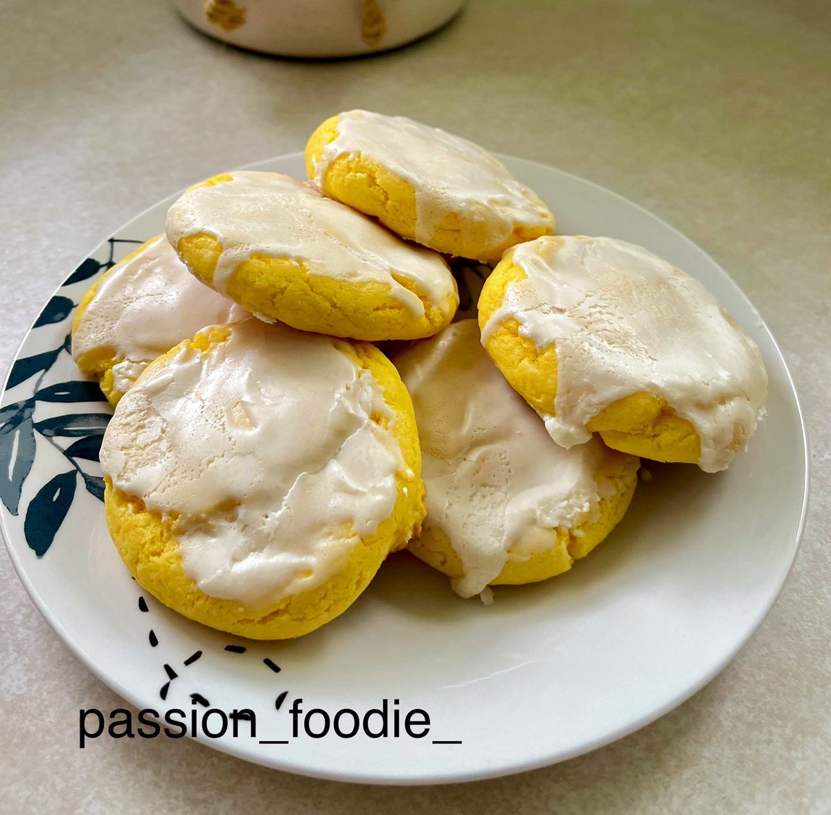 🍋 Lemon Poundcake Cookies 🍋