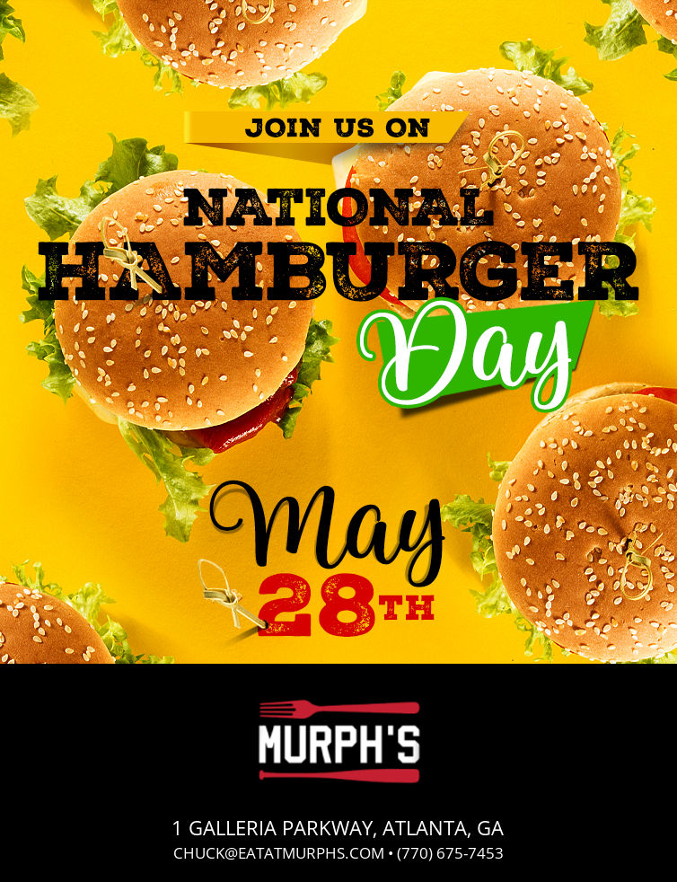 Come down and try one of our famous burgers on National Burger Day! spt.to/X4dQK