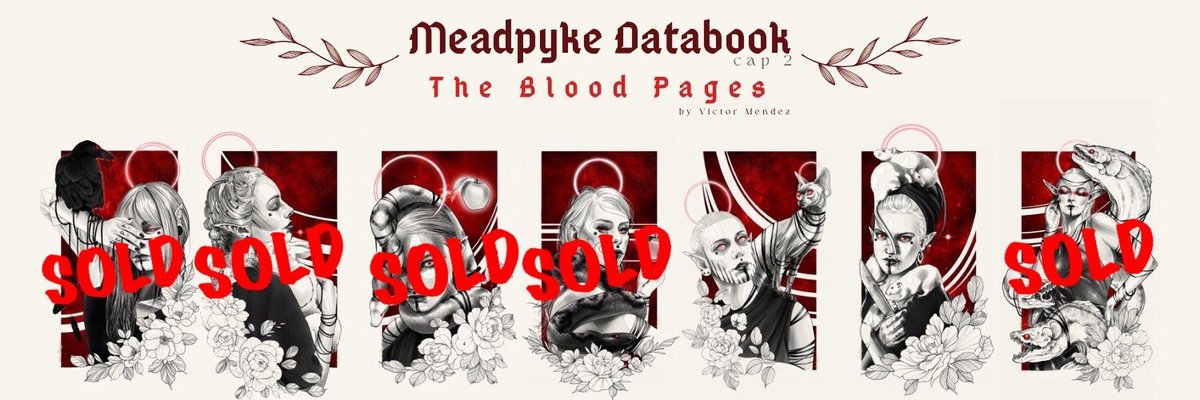 victormendeznft's tweet photo. Only two! Leave your offer for Meadpyke’s 🩸🔨
#meadpyke #TheBloodPages #RADR #Adacommunity #CardanoCommunity https://t.co/swgK4CH9zt