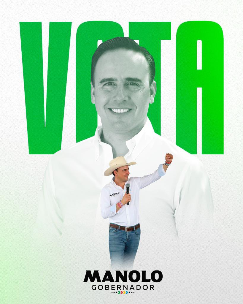 manolojim's tweet photo. ¡Este próximo 4 de junio vamos #PaDelanteCoahuila! #VotaManoloGobernador https://t.co/wuIYTVmSo2