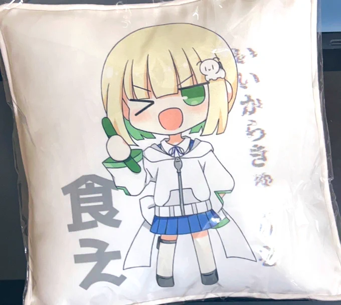 フォロワーさんから誕プレで俺のクッション頂いたの面白すぎてずっとウケてる
ありがとうございます!! 