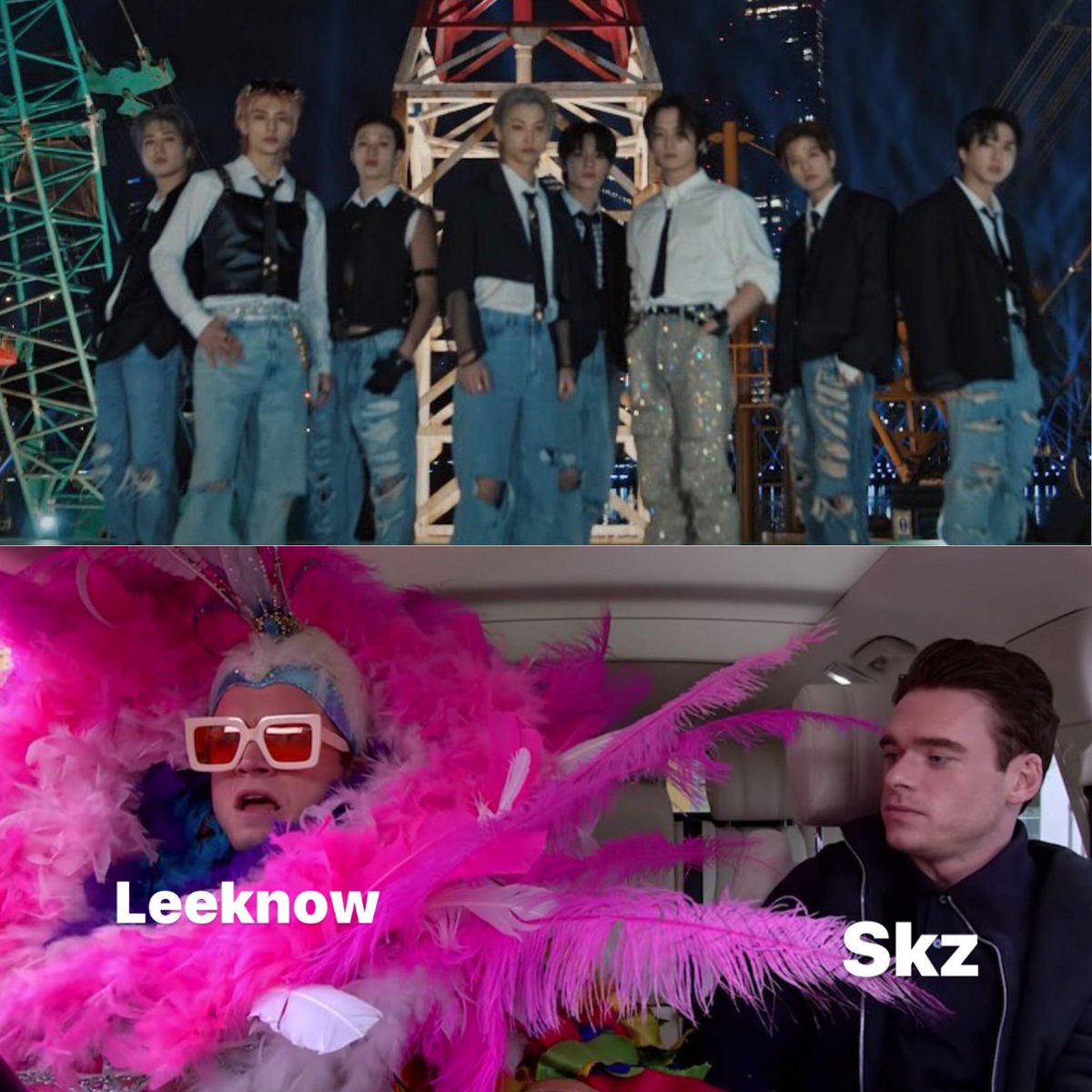 915bbok's tweet photo. LEEKNOW’S PANTS ??? https://t.co/7q2sQNjupL