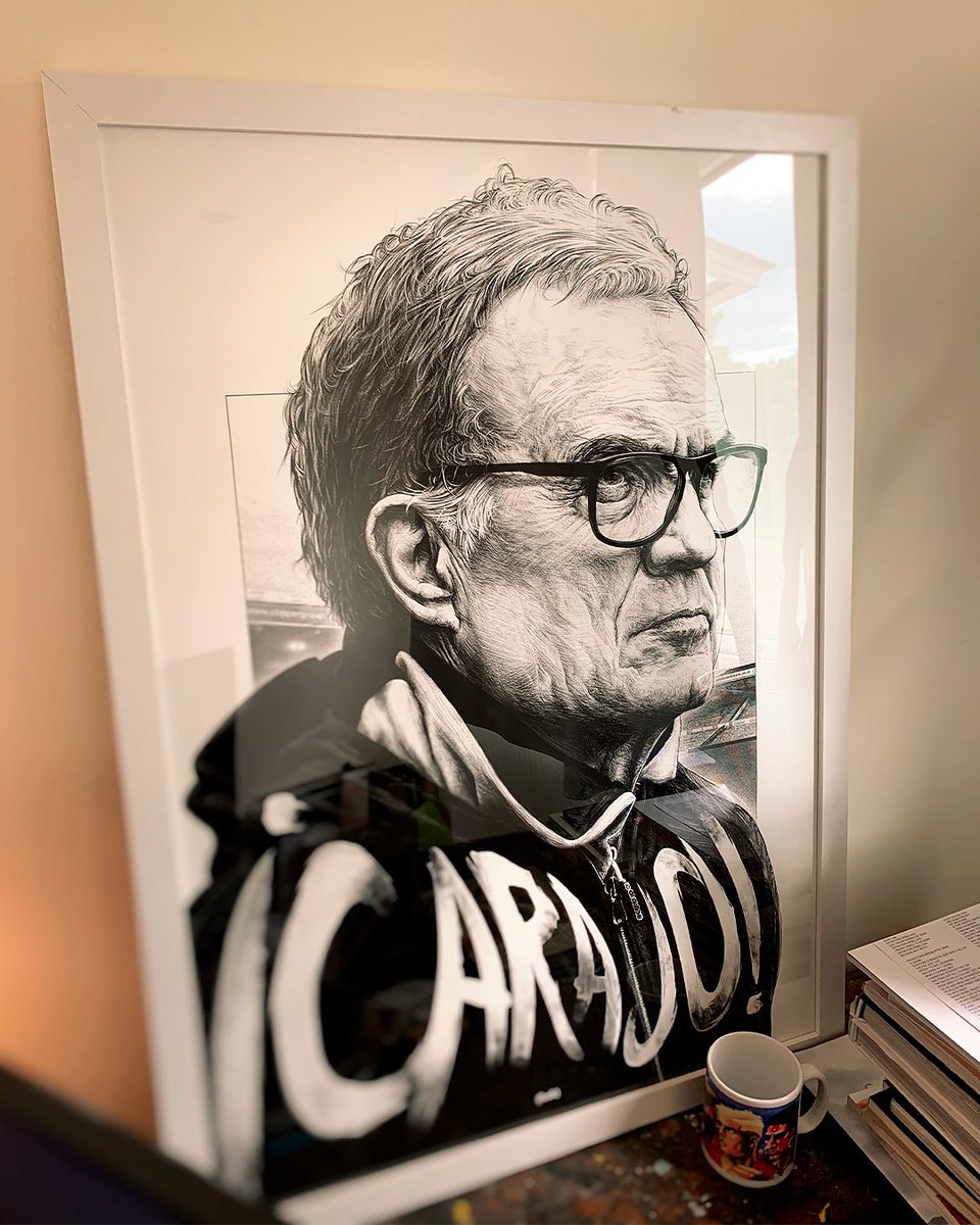 In honour of everything he achieved - 

Retweet this, and I’ll pick a random winner from that for this A3 Marcelo Bielsa Carajo piece at full time against Tottenham.

#LUFC