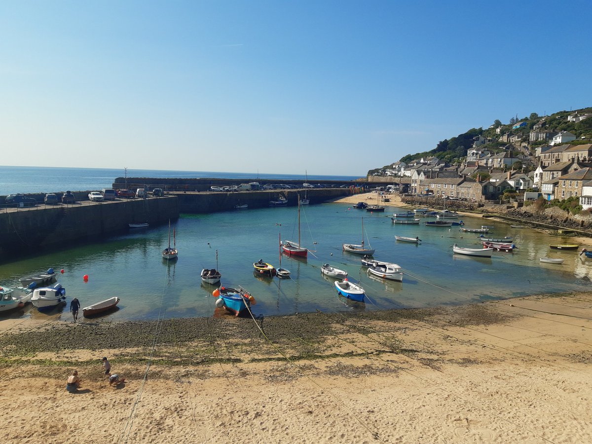 Mousehole this morning #Cornwall.