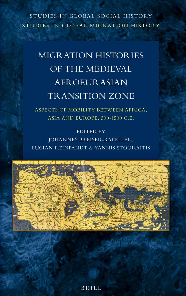 #OpenAccess
#MigrationStudies 
An excellent volume!
'Migration Histories of the Medieval Afroeurasian Transition Zone: Aspects of mobility between Africa, Asia and Europe, 300-1500 C.E.'
eds. Johannes Preiser-Kapeller et al.
Brill 2020
Direct Access PDF ⬇️
library.oapen.org/viewer/web/vie…