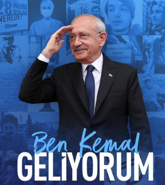 Ben Kemal Geliyorum 🫶

#KilicdarogluKazanacak