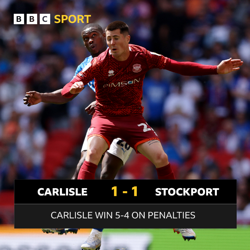 bbccumbriasport's tweet photo. UNITED ARE PROMOTED!!!! #BBCEFL ✊