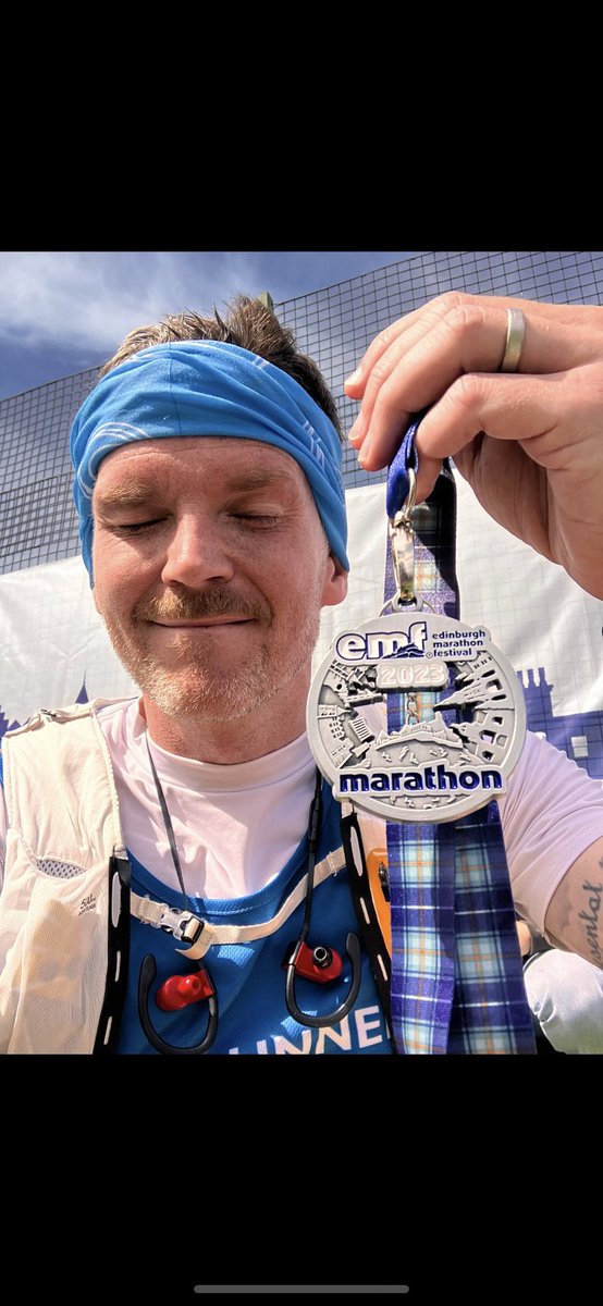 He’s only gone and done it again! Our Aberdeen wonder boy, <a href="/sctldarren/">Darren McAllister</a> has completed the Edinburgh Marathon in aid of Ochre - Oesophageal Cancer Charity. Thank you, Darren, you are amazing ❤️