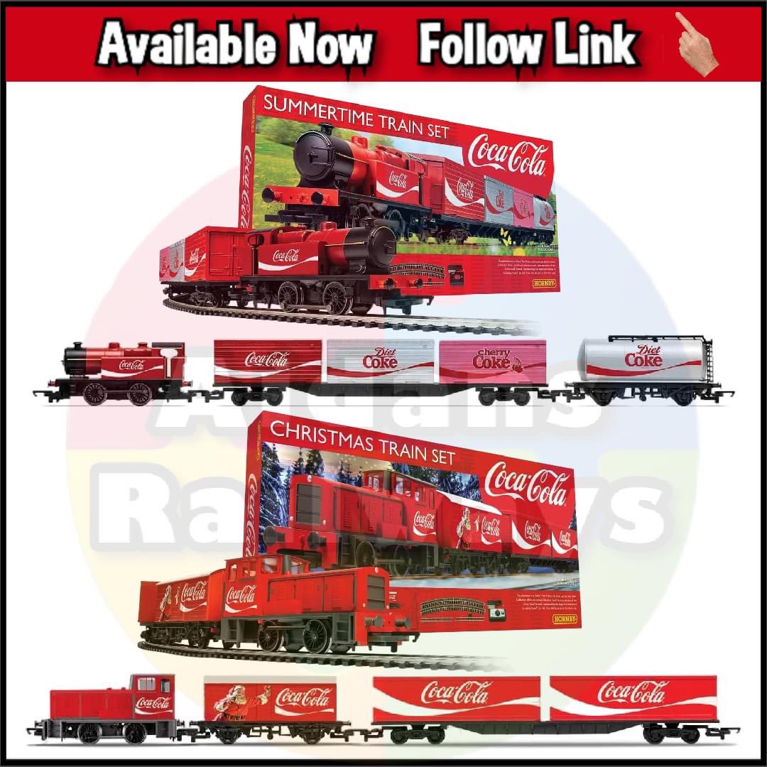 Hornby Coca Cola Items Available Now prf.hn/l/20bPdBy

 #hornby #modelrailway #modeltrains #oogauge #trains #railway #hornbytrains #ukmodelrailwayfeatures #modelrailways #modeltrain #modelrailroad #train #locomotive #gauge #modelrailwayscene #railwaymodelling #steamtrain