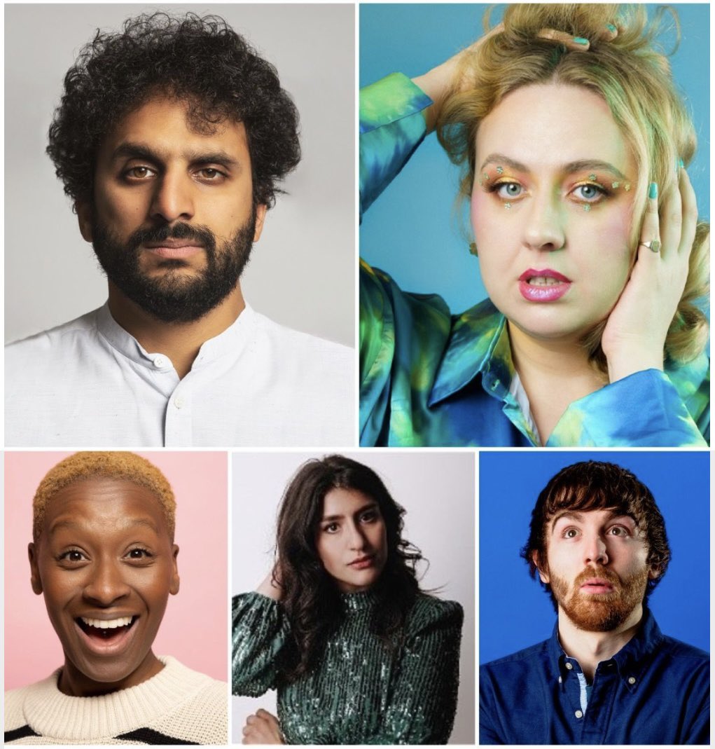 Greenwich! Tooo-night! 🎉 It’s a bill and a half at @UTCComedyclub with this bunch of the best: 🎉 @MrNishKumar 🎉 @HelenBaBauer 🎉 @abcelya 🎉 Chantal Nash 🎉 @Iansmithcomedy See you there x Sundayspecial.co.uk