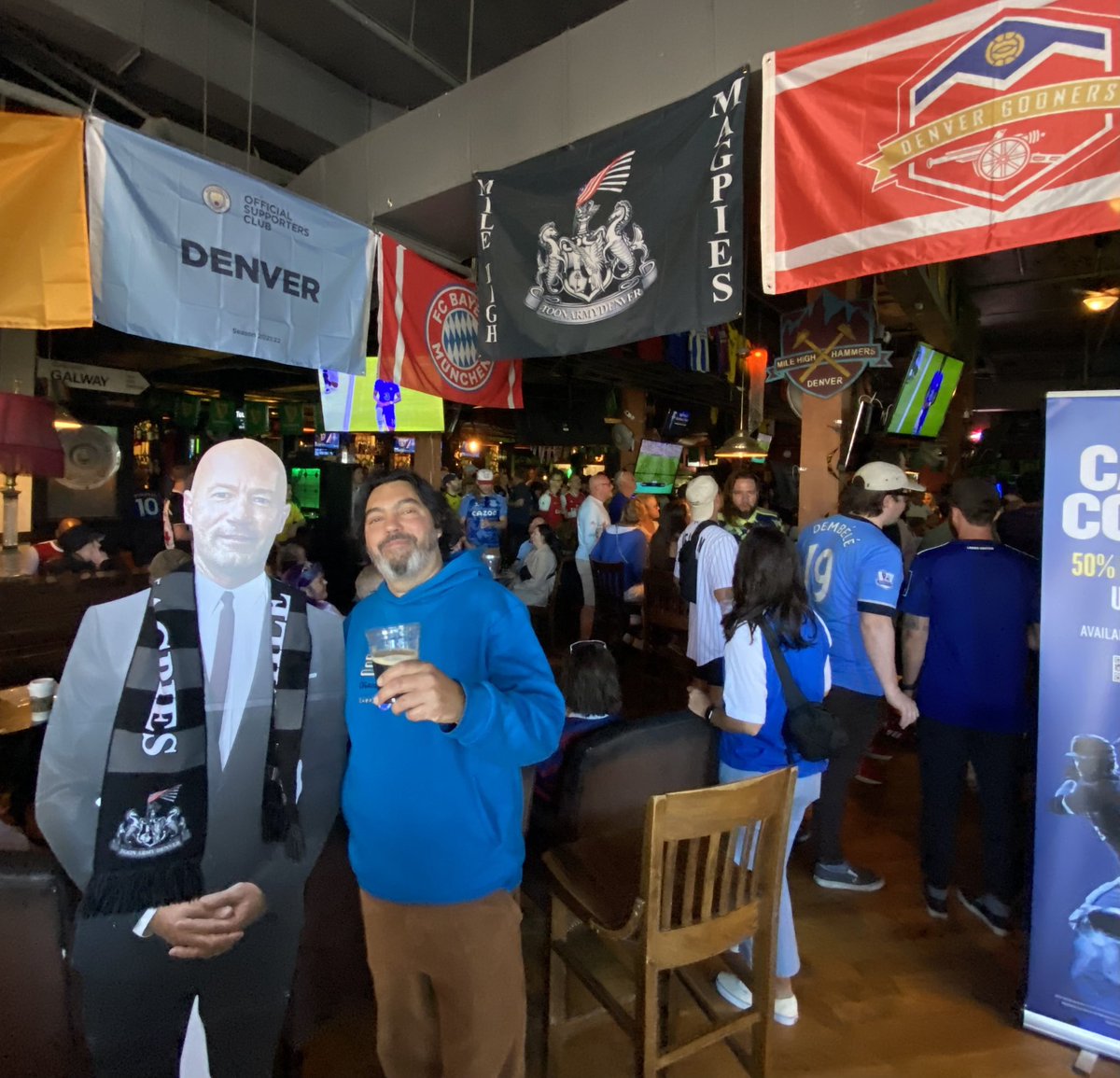 Last match for a while #NUFC #MyPLMorning <a href="/milehighmagpies/">Toon Army Denver</a> <a href="/milehighgeordie/">Mile High Geordie</a>