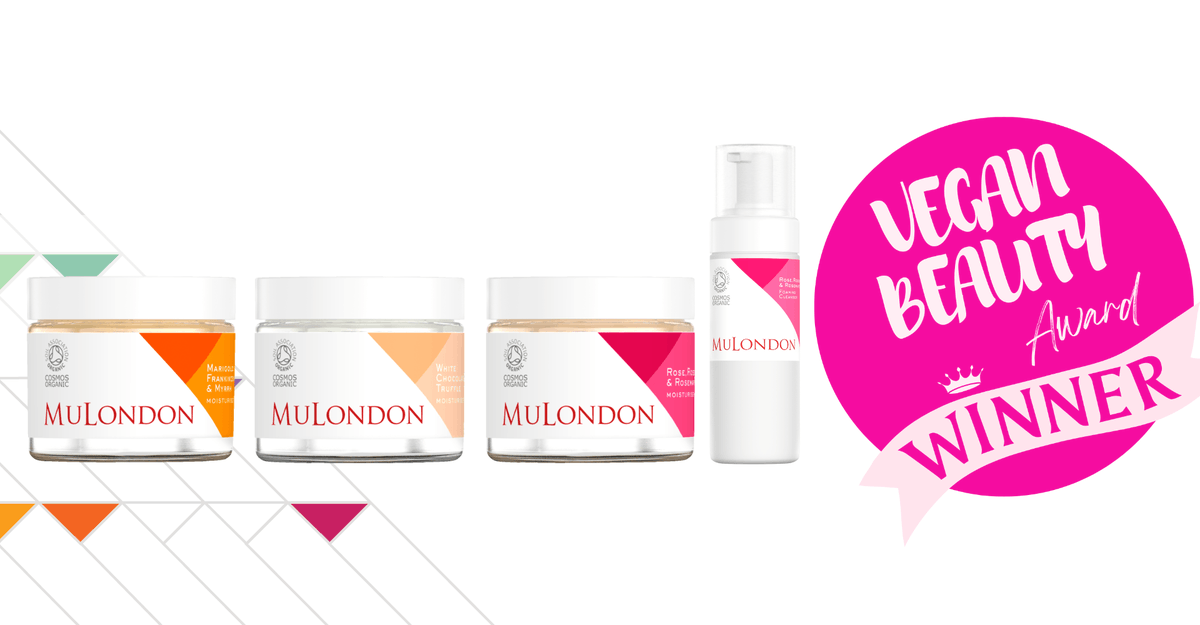 MuLondon - Get 20% off our organic skincare this Bank Holiday weekend 🎁

GIVEME20

Valid once per order, expires 31 May. Enjoy! 😄

MuLondon.com

<a href="/TheVeganSociety/">The Vegan Society</a> <a href="/SoilAssociation/">Soil Association</a> <a href="/BCorpUK/">B Corp UK</a> <a href="/1PercentFTP/">1% for the Planet</a> <a href="/CrueltyFreeIntl/">Cruelty Free International</a>