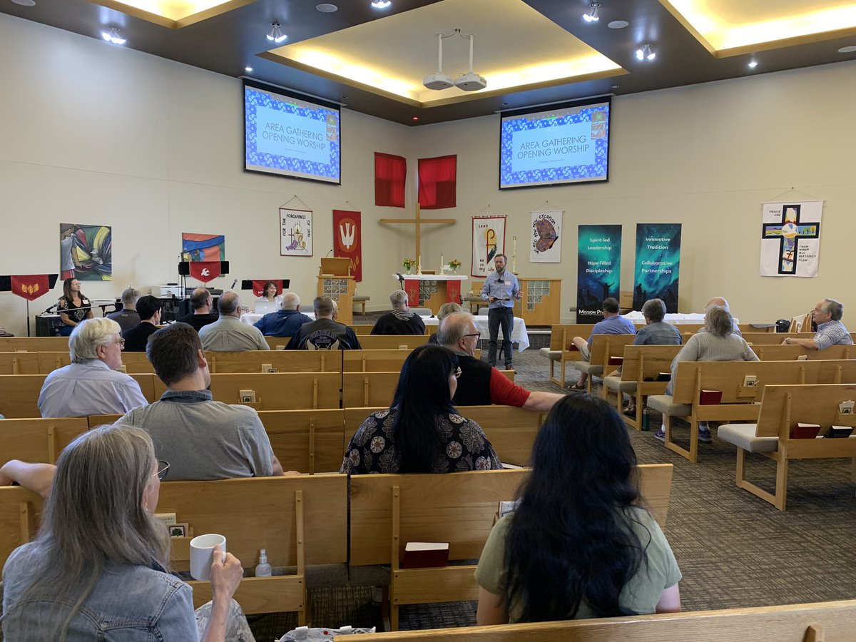 abtbishoplarry's tweet photo. Thanks to All Saints, Calgary for hosting the S and SW Area Gathering Saturday, May 27. A time of learning, conversation and worship. #abtsynod #myelcic https://t.co/YEsXz6TcDu