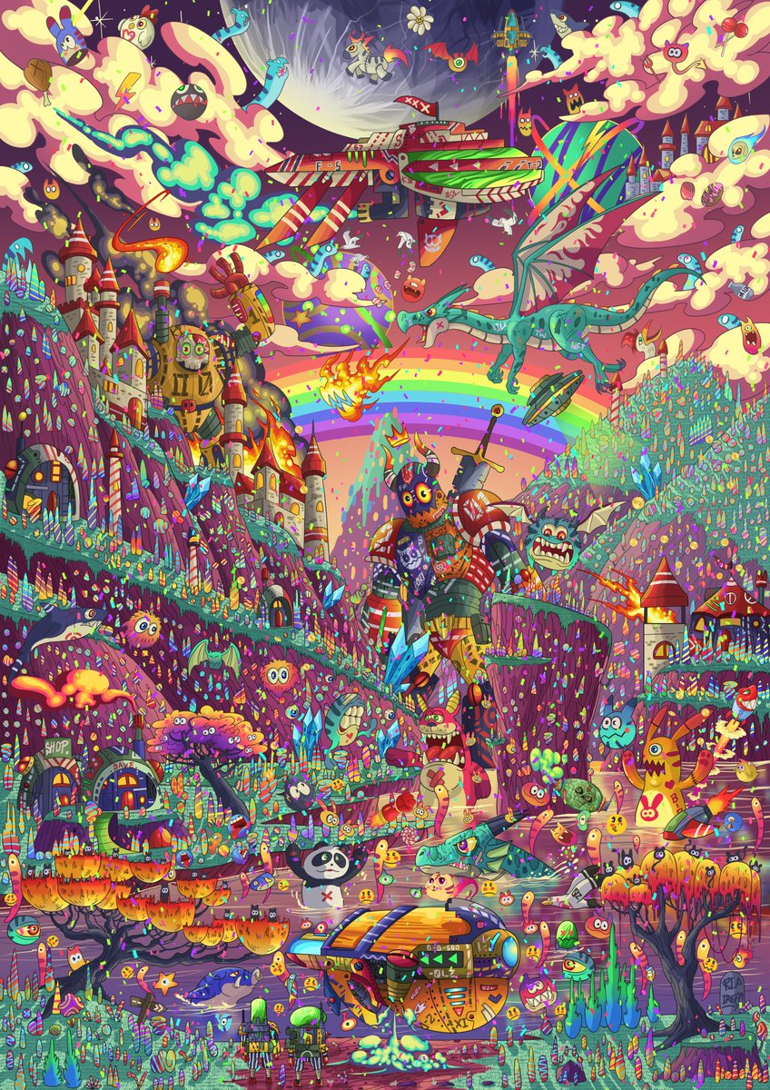 🌈 dream exploration team 🌈
1/1 on
<a href="/exchgART/">Exchange Art</a>
Reserve price10 SOL
Thank you for loving my art.     #SOL #Solana #SolanaNFT #nftcollector #NFTCommunity 
👇👇👇👇
exchange.art/single/4BFrDTk…