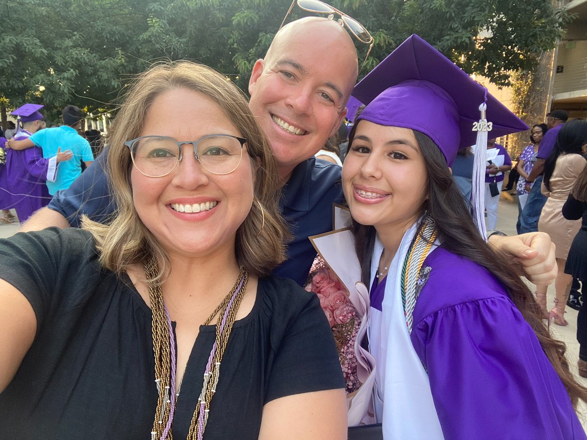 We are so proud of ALL of our Roadies graduating this week!! THIS Roadie and Allan Bulldog and @LBJJags was awarded $400k in academic scholarships and will attend @UTAustin in the Fall. Can we get a #BEEPBEEP