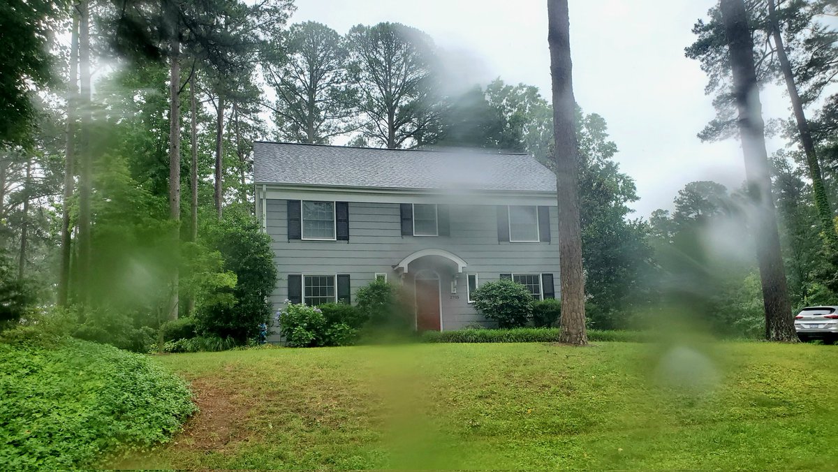 This house in the Rockwood neighborhood in Durham was slated for demo. A hoarder lived here until a tree crashed thru the rear roof. It was abandoned for years...mold, rot, etc