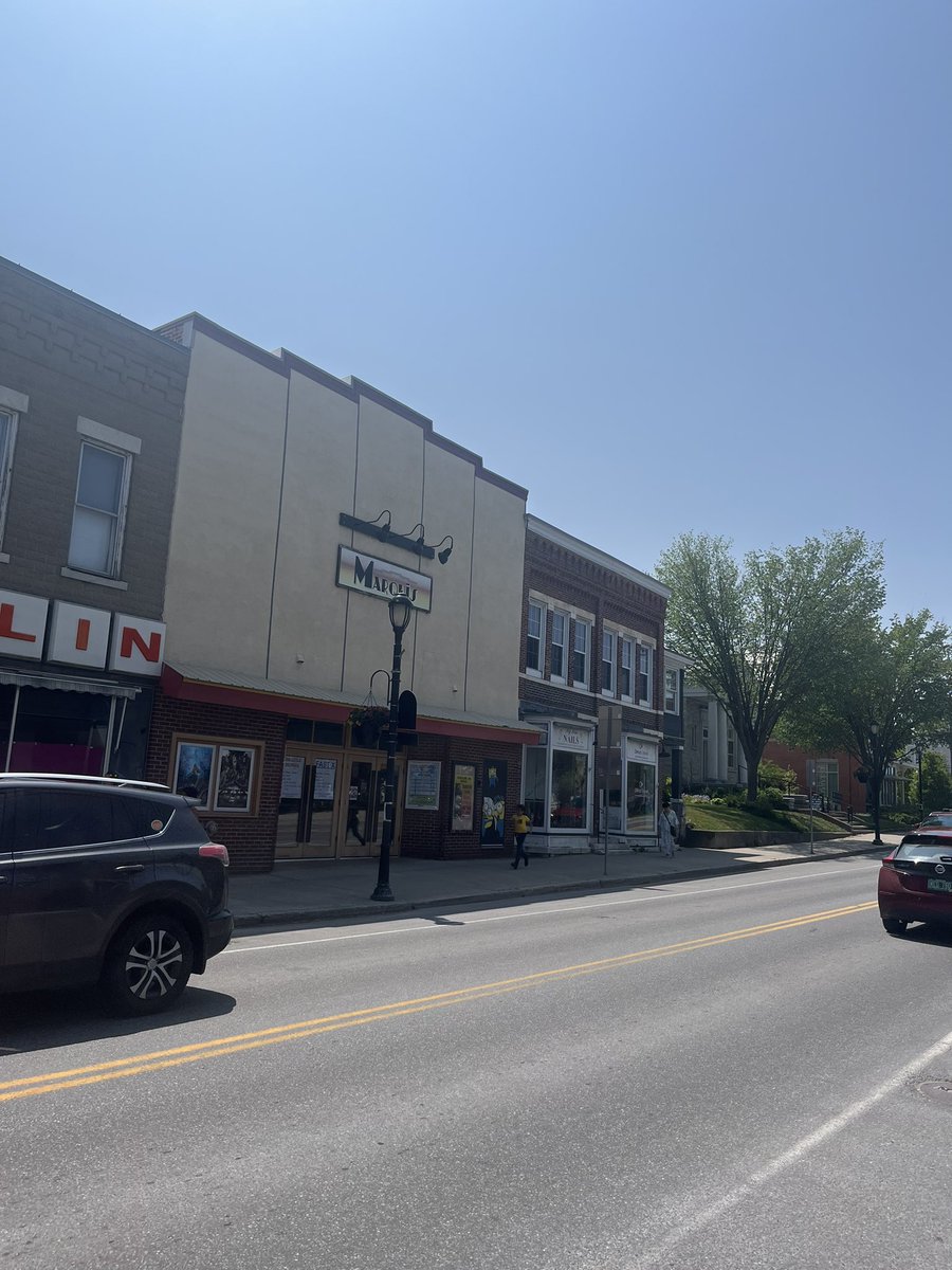 noah kulwin on Twitter to the theater in Middlebury, VT where i