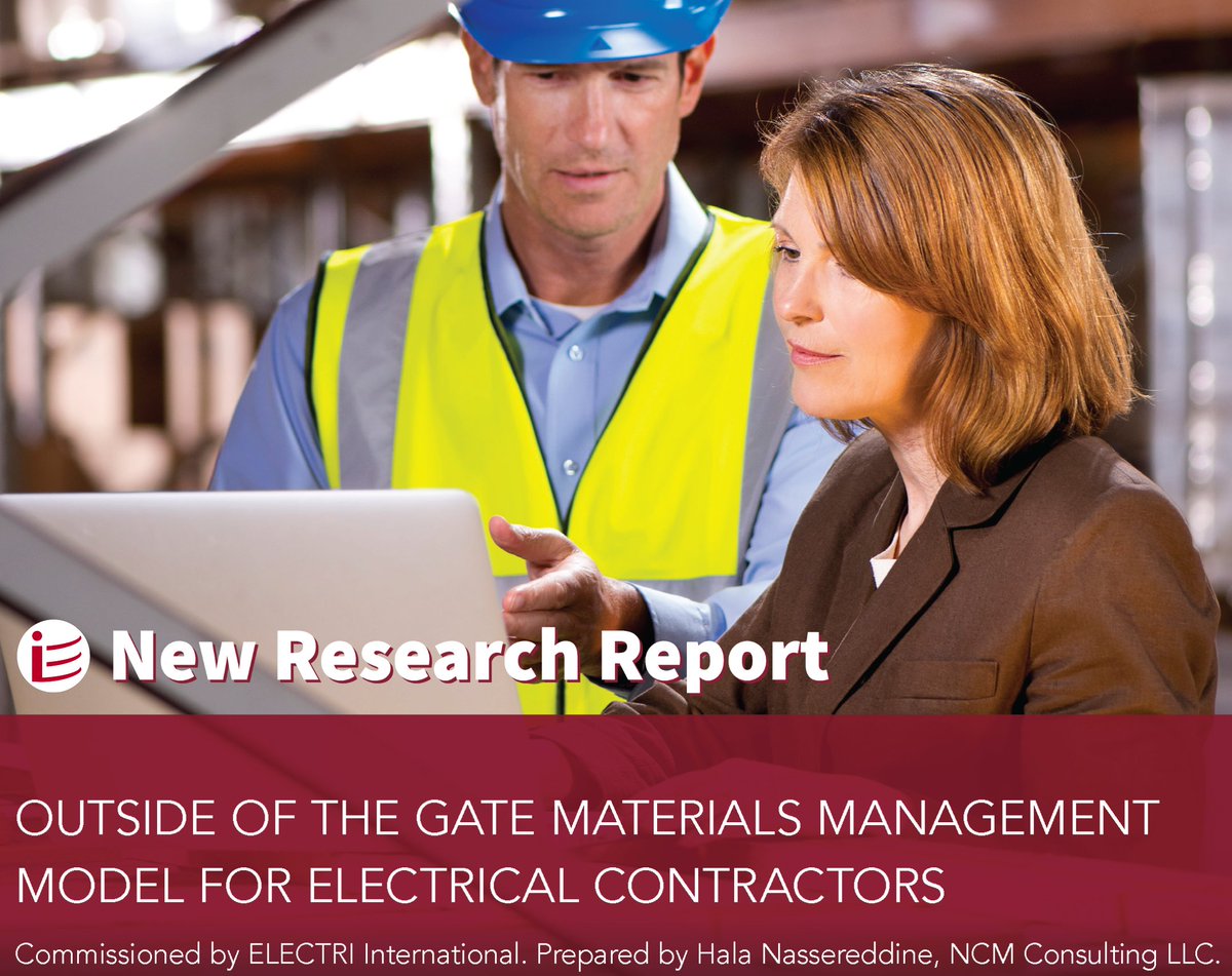 Our latest research report, launched in collaboration with <a href="/Graybar/">Graybar</a>, documents outside of the gate materials management practices of those #ElectricalContractors who are at the forefront of industrialized construction adoption.
 
📕: hubs.ly/Q01MzTnr0