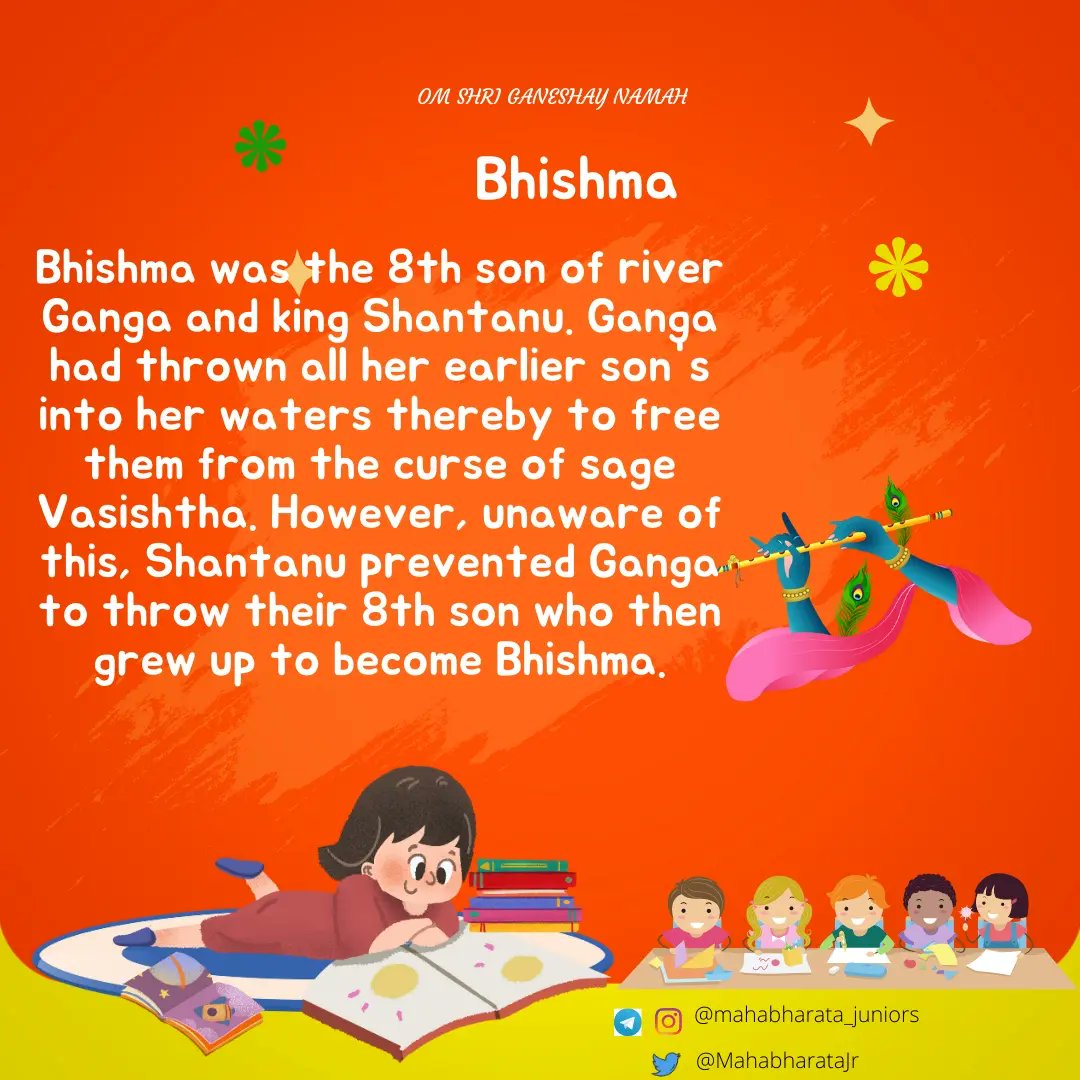 #Bhishma #mahamahimbhishma #gangaputrabhisma #gangaputra #gangaaarti #bhismadeva #mahabharata #mahabharat #reincarnation #pastlife #mahabharatajuniors #junioursmahabharata #bhishmapitamah #veda #puran #vishnu #vishnupuran #indianheritage