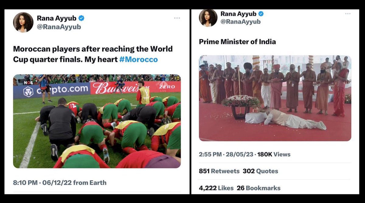 rishibagree's tweet photo. Love for Morocco &amp; hatred for India https://t.co/Qxn15nRvt8