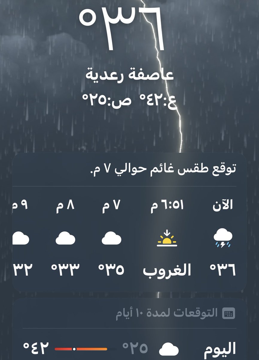 صحيت على ريحة مطر 🌧️