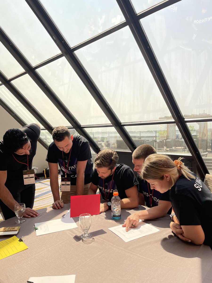 CAEPConference's tweet photo. @Qemerg @WesternUEmerg SONO Olympiad competition happening now at #CAEP23 going to be a blast of fun and knowledge for all the participants. Don't miss out on this amazing opportunity! 🎉🏆 https://t.co/XxTsOMdbWd