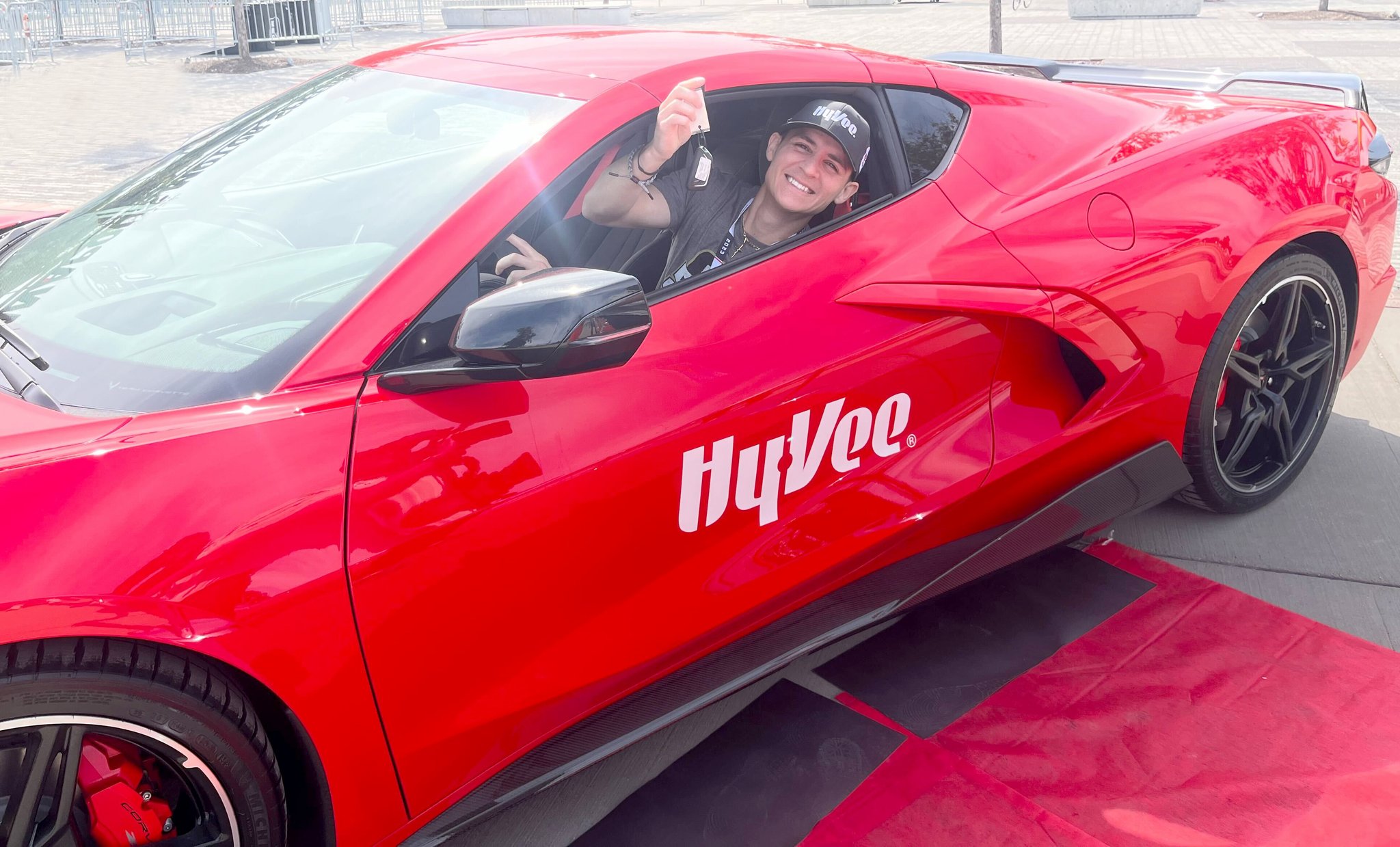 HyVee on Twitter "Congrats to Jose, our first 2023 Chevrolet Corvette