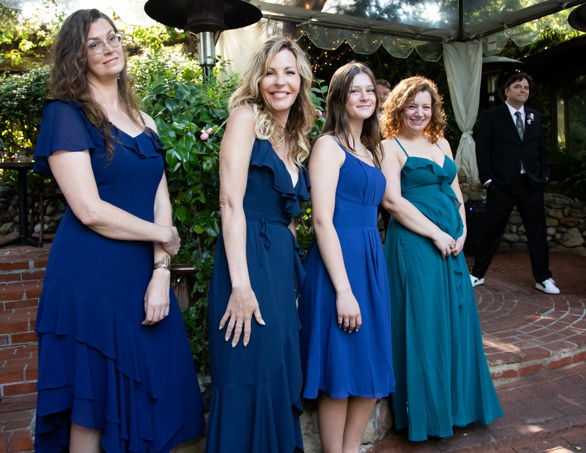 The most beautiful bridesmaids anyone has ever had! Love you all @annewheaton, @cookiesillicit, Christina Busch Cleary, and Sairsha Cleary!

PixieVision.com, makeupbyangiepeek, @lorienbridal