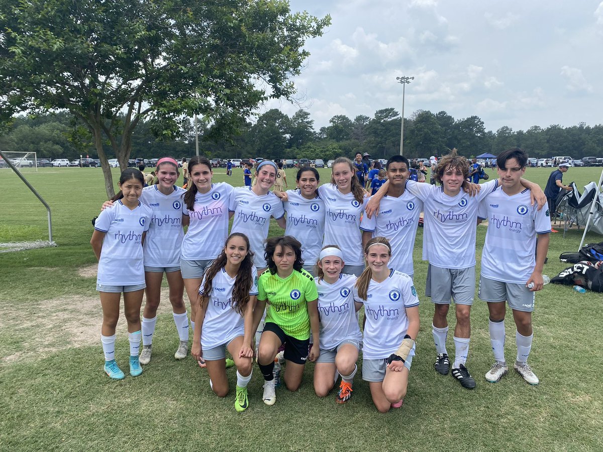 AHFC 09G ECNL enjoyed playing as a mixed group in the top boys bracket at MDC, today we play together!

Thanks to our incredible jersey sponsors, @RhythmEnergy! Don't forget to follow them 

…
#ahfcsoccer #ahfcpride #ahfcfamily#MDC2023