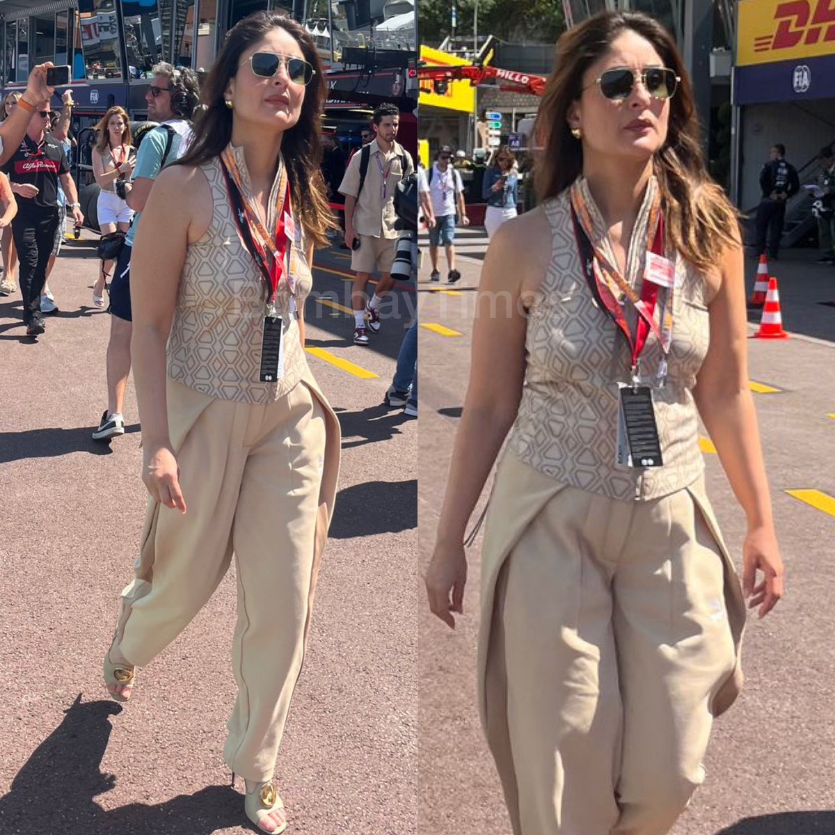 #KareenaKapoorKhan has mesmerized 💞all of us with her luscious appearance at Monaco F1 grand prix event. #MonacoGrandPrix

Stunning Bebo ❤️🔥