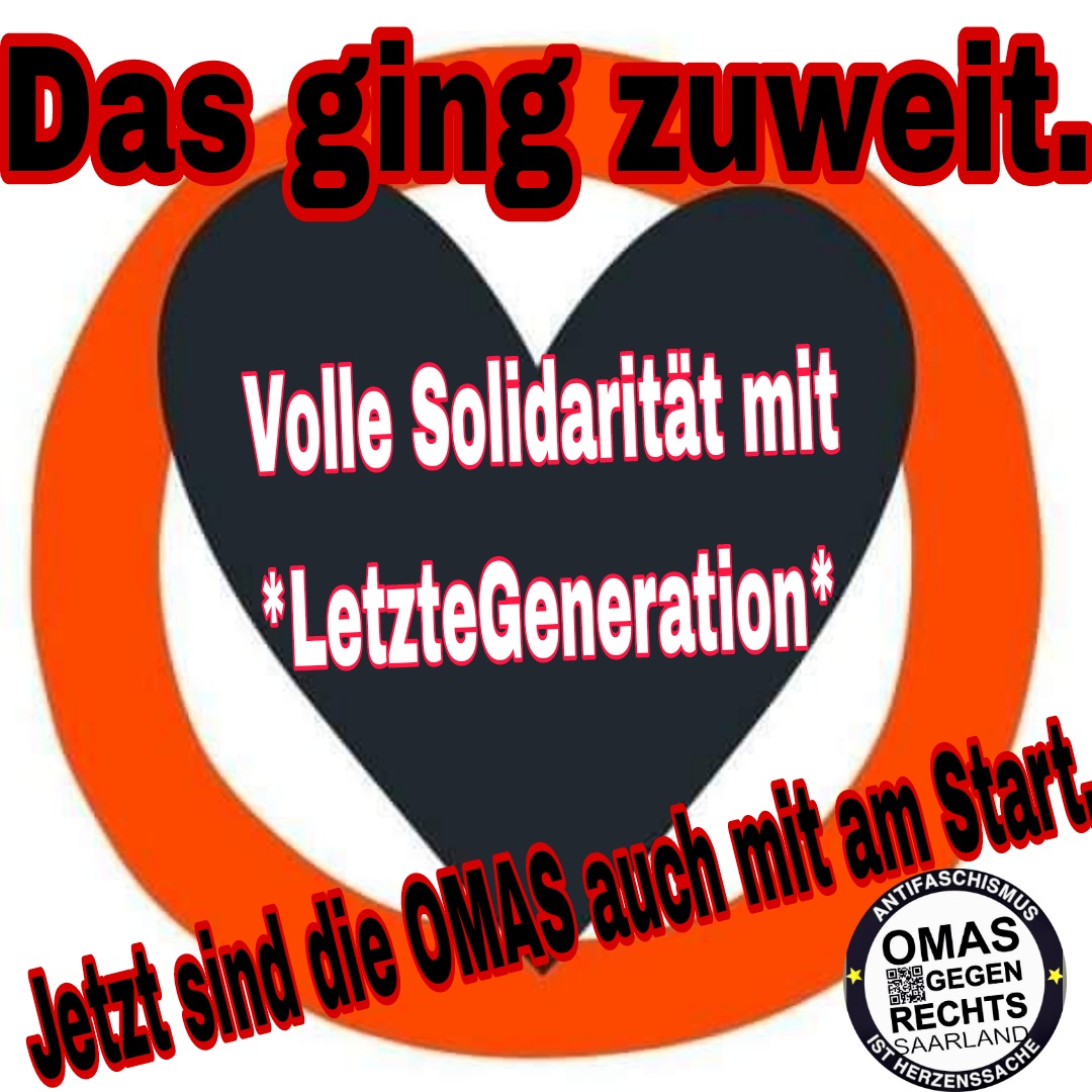 Omas gegen Rechts Saarland tweet media