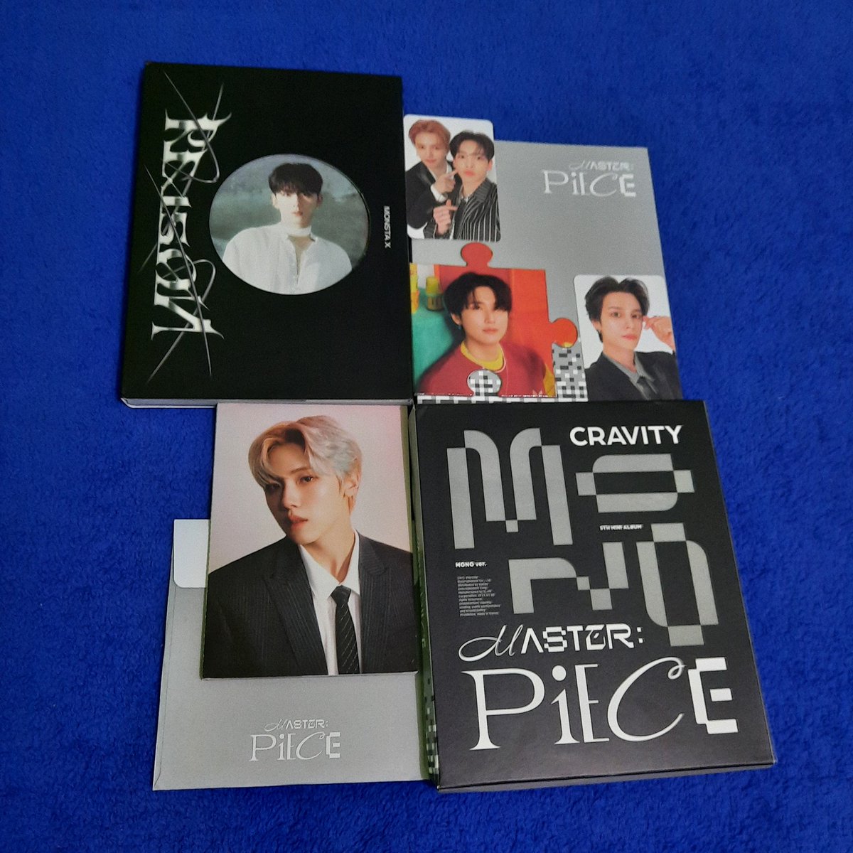 minkyuncart's tweet photo. 〘 #mkc_mails 〙
↬ Monsta X and Cravity - Reason and Masterpiece Albums
↬ @jooheoney17
↬ Thank you po for selling these to me during your random sales! I just received my Reason album earlier since I originally let my friend keep it~ Ahhhhh 🥲😭💙
↬ #Jooheoney17PasaBUY https://t.co/RDBuhugPar