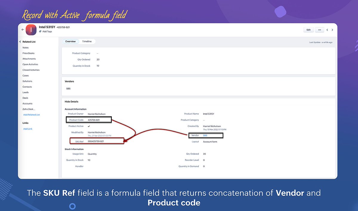Announcement: Unused formula fields are no longer computed
zurl.co/znHx
#ZohoOne #ZohoCRM #CRM
Contact us for more to get a free no obligation trial #elxee
Set up a call: zurl.co/NFuD