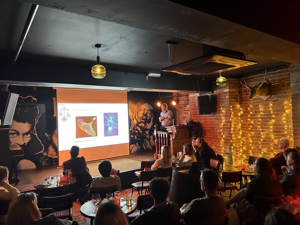 Mike_Banks's tweet image. It was good fun talking about The Secret Science of Baby at @pintofscience in Exeter this week. Great event and always nice to sign some books as well ✍️📚 #pint23