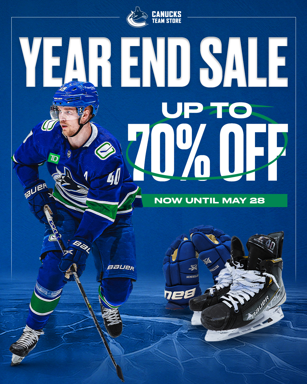 Canucks Team Store, A view of the Vancouver Canucks' team s…