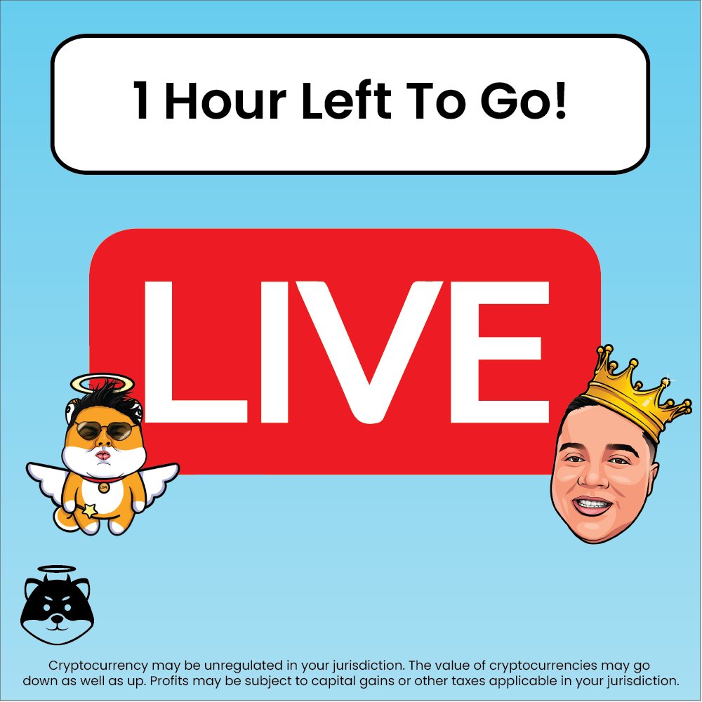 Tune in to the #LoveHateInu Binance Live! 📺🐶

1 Hour Left To Go! ⏳

Don’t miss out and join us today! 🤝🚀

#CryptoCommunity #AltCoins #MemeCoins