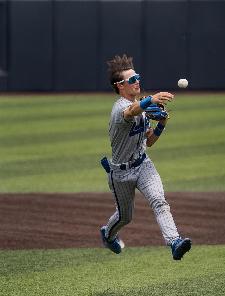 Here is our photo of the week:

This is sophomore short stop Colton McClure making a fine defensive play this weekend. Colton and the Roos just made it to the fourth round of the playoffs, playing at Dallas Baptist University.